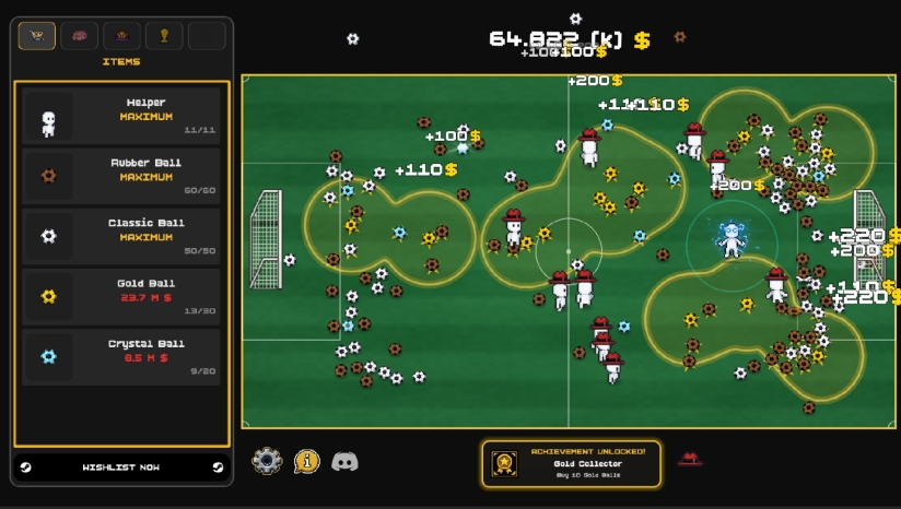 《挂机足球》单机中文版 游戏截图 5